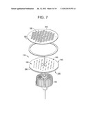 LIGHT FIXTURE AND ASSOCIATED LED BOARD AND MONOLITHIC OPTIC diagram and image