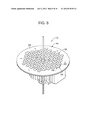 LIGHT FIXTURE AND ASSOCIATED LED BOARD AND MONOLITHIC OPTIC diagram and image