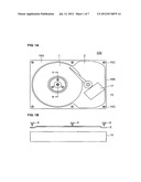 DISK DRIVE DEVICE WITH HUB HAVING A ROTATIONAL FREQUENCY OF AXIAL RUN-OUT     SMALLER THAN 0.1 .mu.M FOR IMPROVED SHOCK RESISTANCE diagram and image