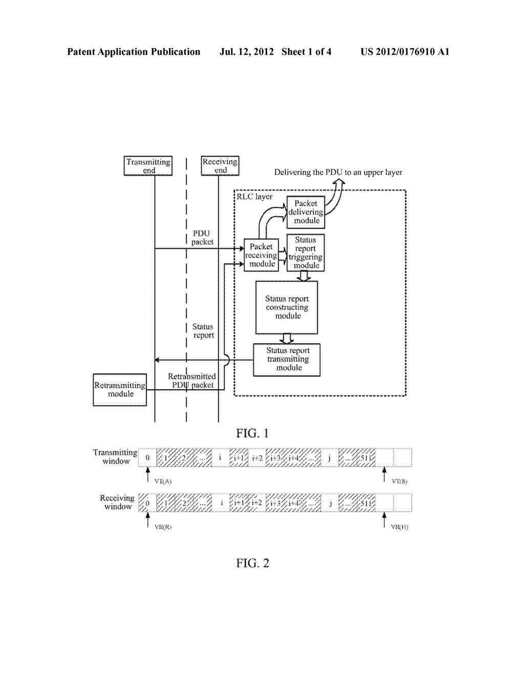 Method for Triggering Status Reports and Apparatus Thereof - diagram, schematic, and image 02