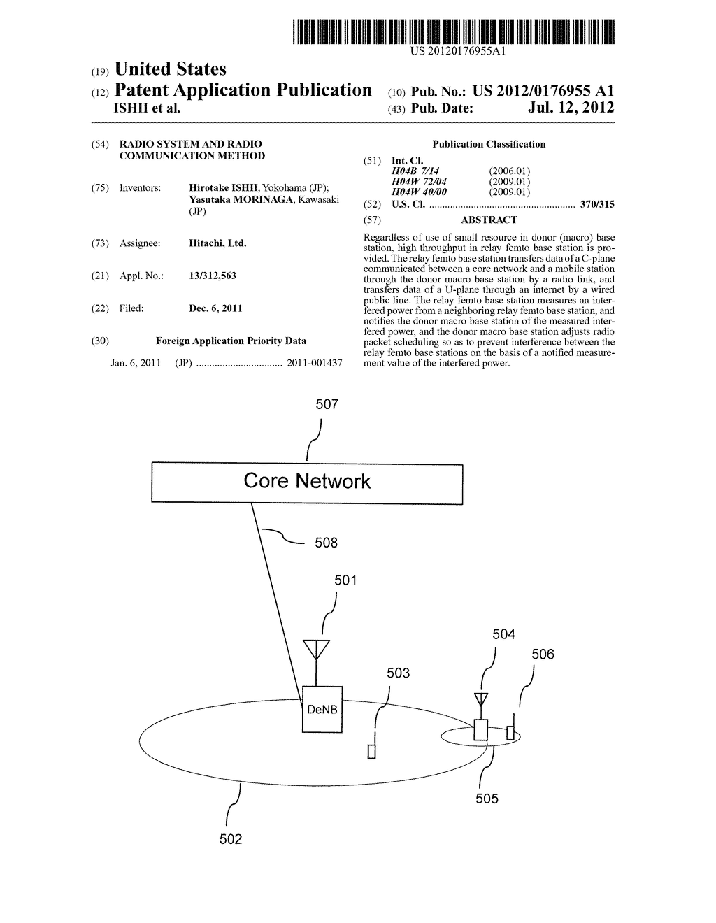 RADIO SYSTEM AND RADIO COMMUNICATION METHOD - diagram, schematic, and image 01