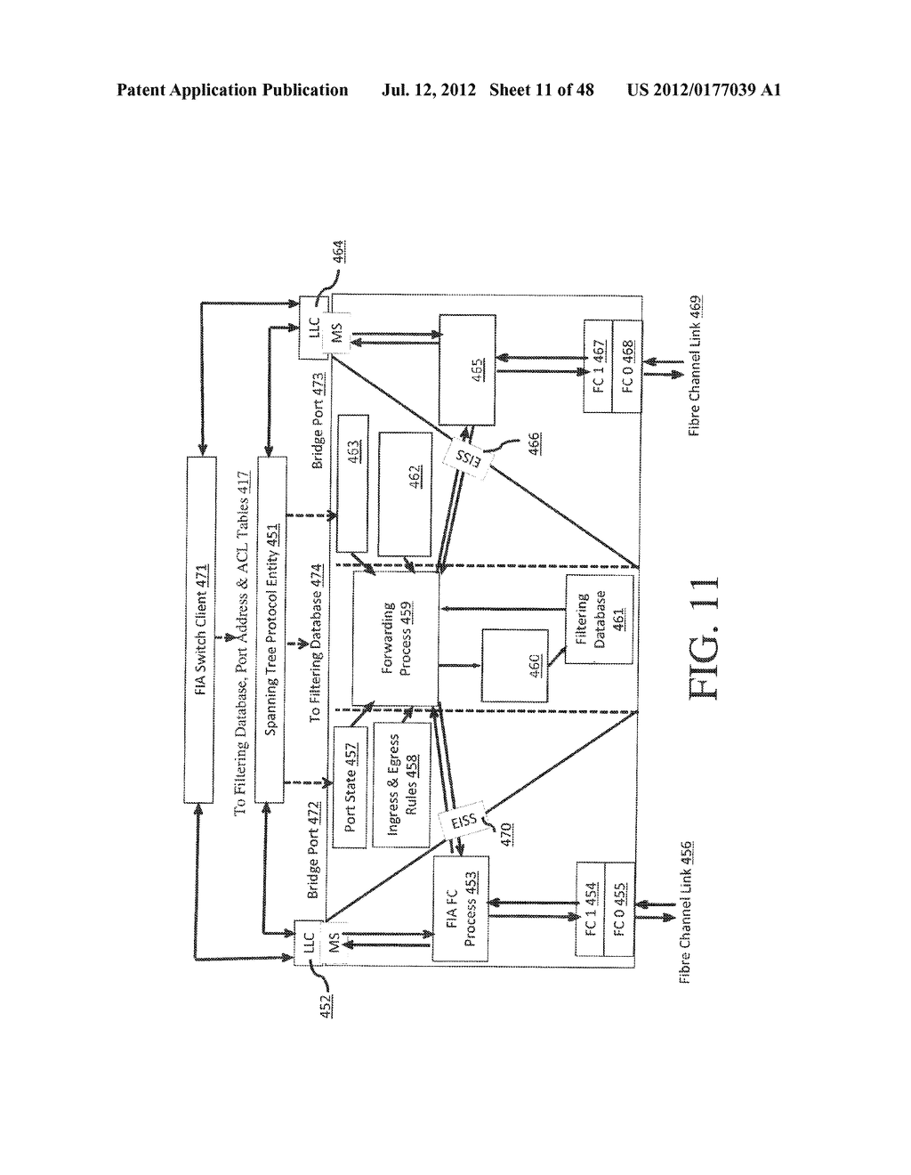 METHODS, SYSTEMS AND APPARATUS FOR CONVERGED NETWORK ADAPTERS - diagram, schematic, and image 12
