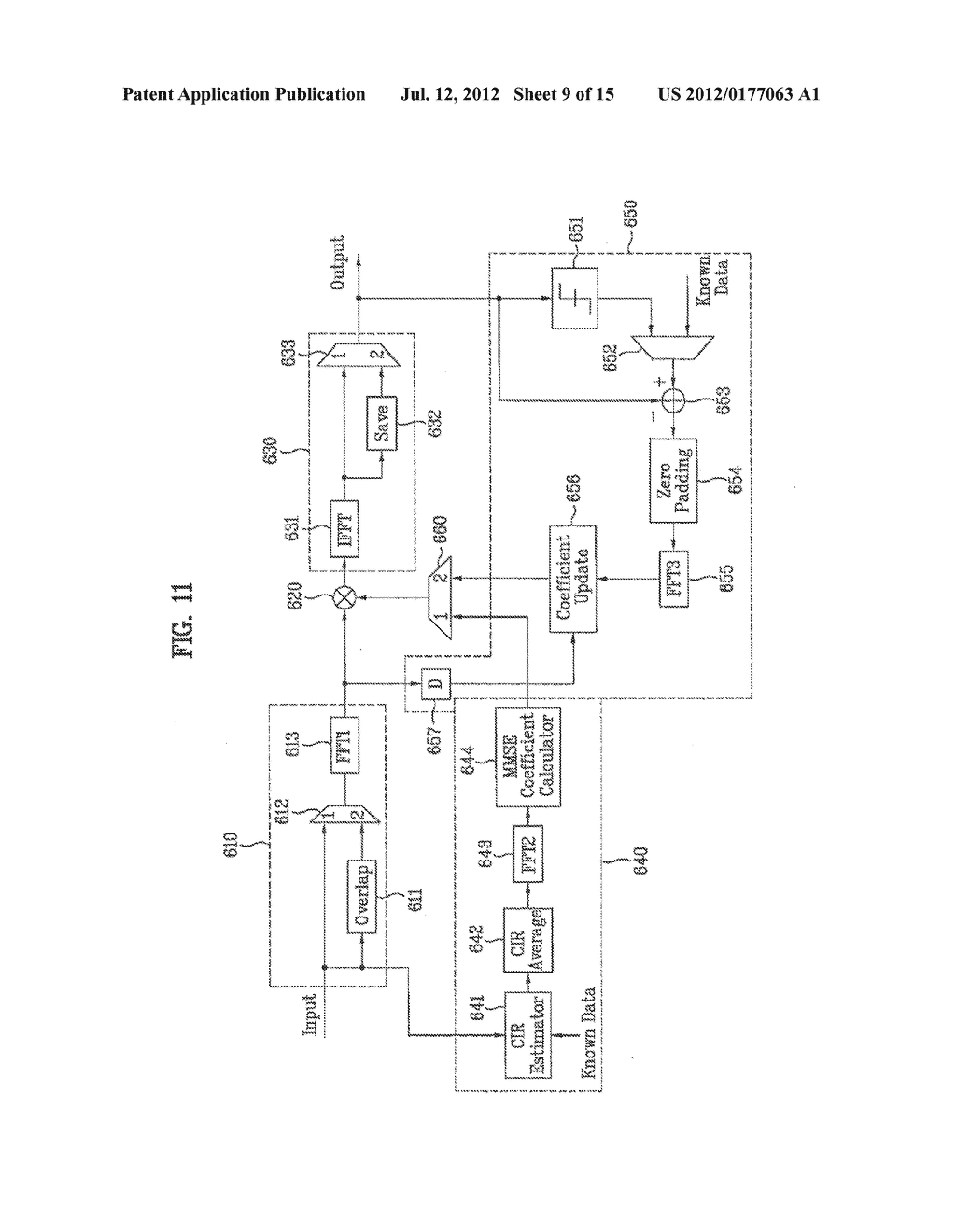 CHANNEL EQUALIZER AND METHOD OF PROCESSING BROADCAST SIGNAL IN DTV     RECEIVING SYSTEM - diagram, schematic, and image 10