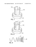 NUCLEAR FUEL ROD PLENUM SPRING ASSEMBLY diagram and image