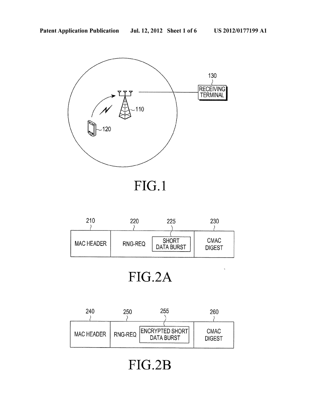 METHOD AND APPARATUS FOR ENCRYPTING SHORT DATA  IN A WIRELESS     COMMUNICATION SYSTEM - diagram, schematic, and image 02