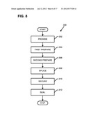 SPLICE ENCLOSURE ARRANGEMENT FOR FIBER OPTIC CABLES diagram and image