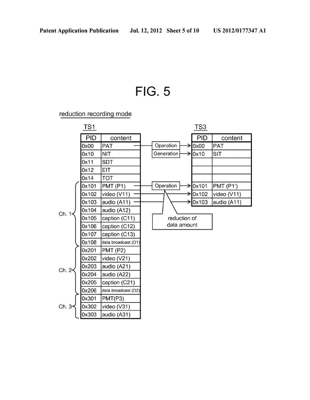 BROADCAST RECORDING DEVICE AND BROADCAST RECORDING METHOD - diagram, schematic, and image 06