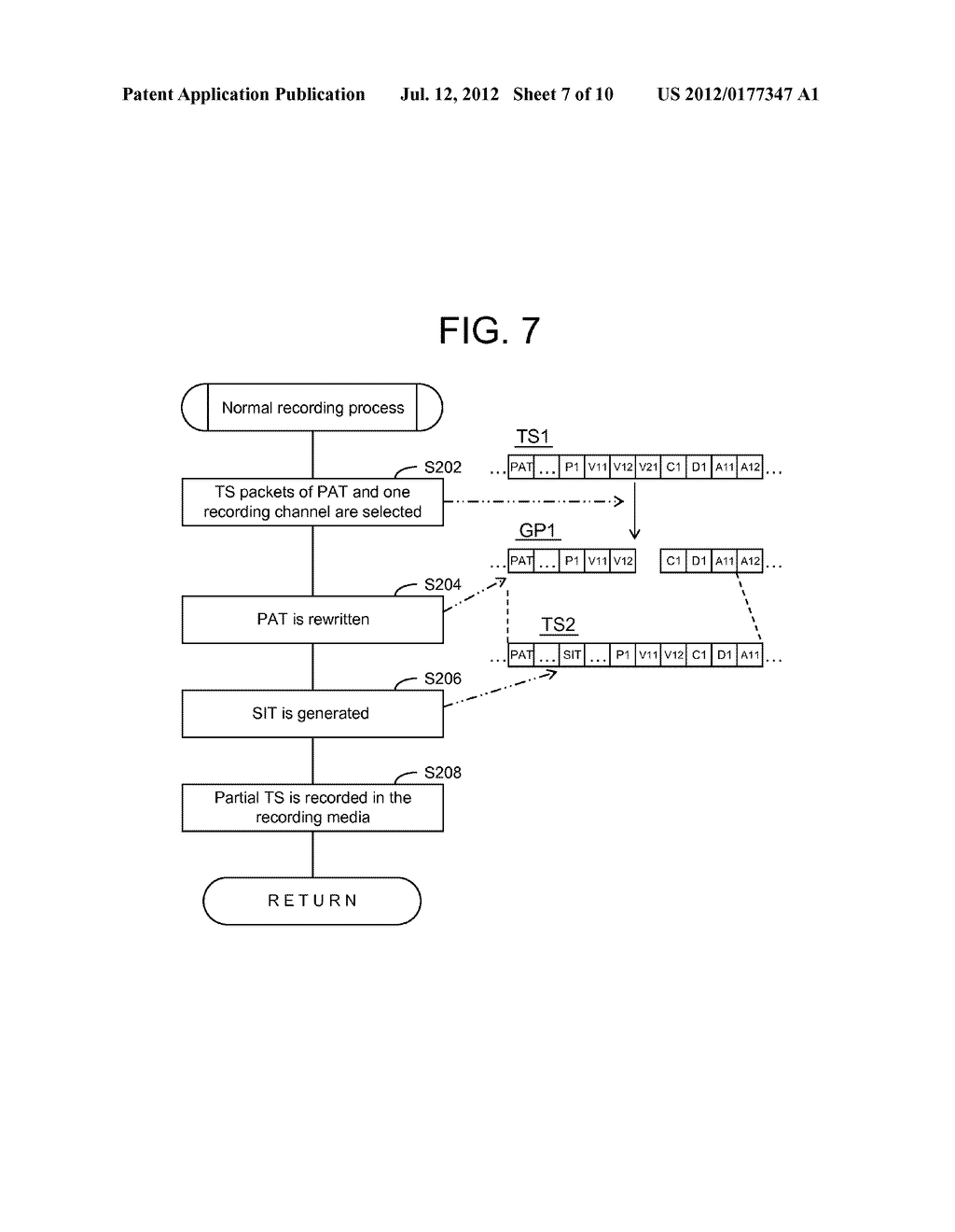 BROADCAST RECORDING DEVICE AND BROADCAST RECORDING METHOD - diagram, schematic, and image 08