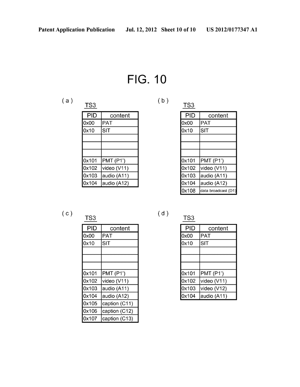 BROADCAST RECORDING DEVICE AND BROADCAST RECORDING METHOD - diagram, schematic, and image 11