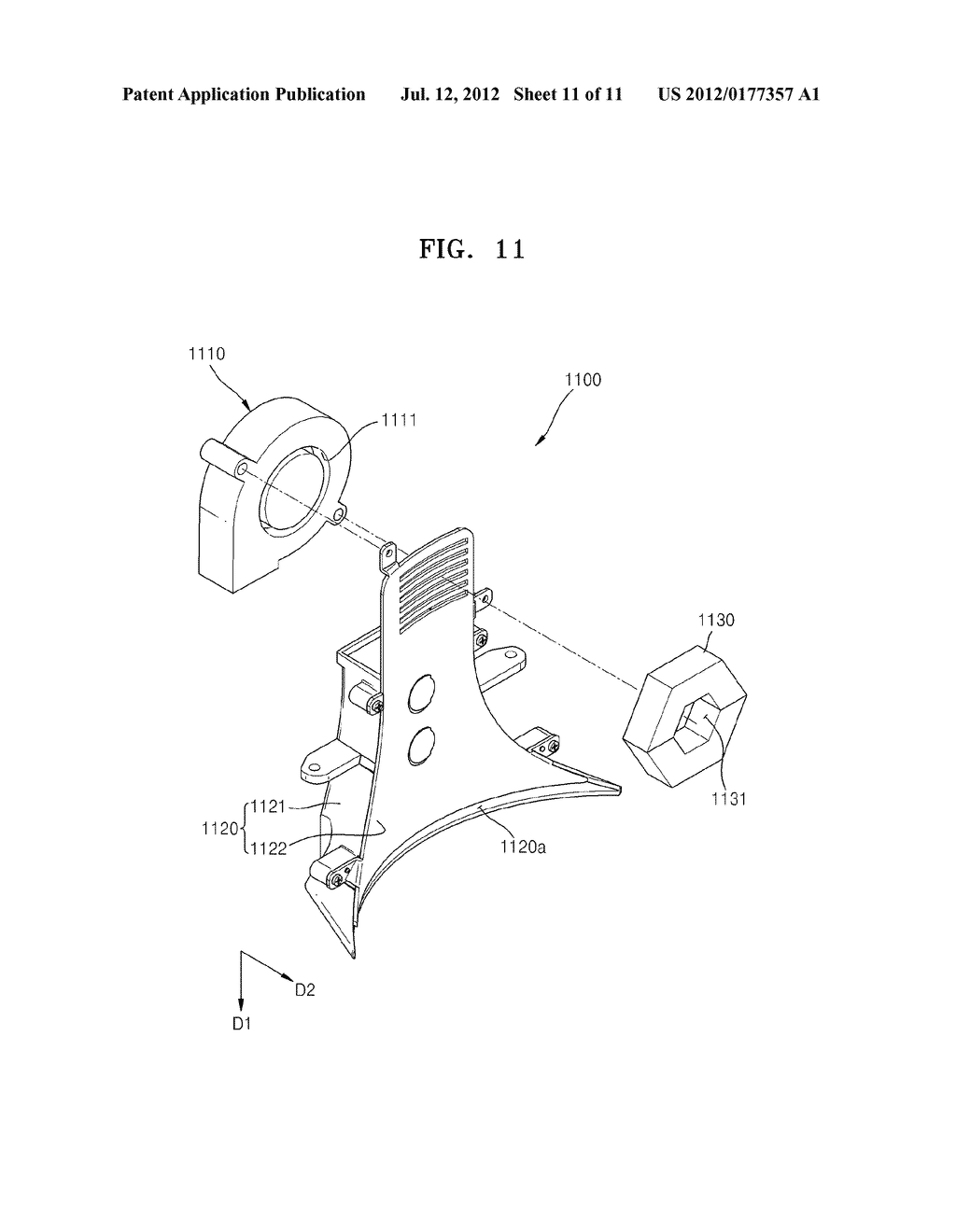 HOUSING ASSEMBLY AND SURVEILLANCE CAMERA APPARATUS INCLUDING THE SAME - diagram, schematic, and image 12