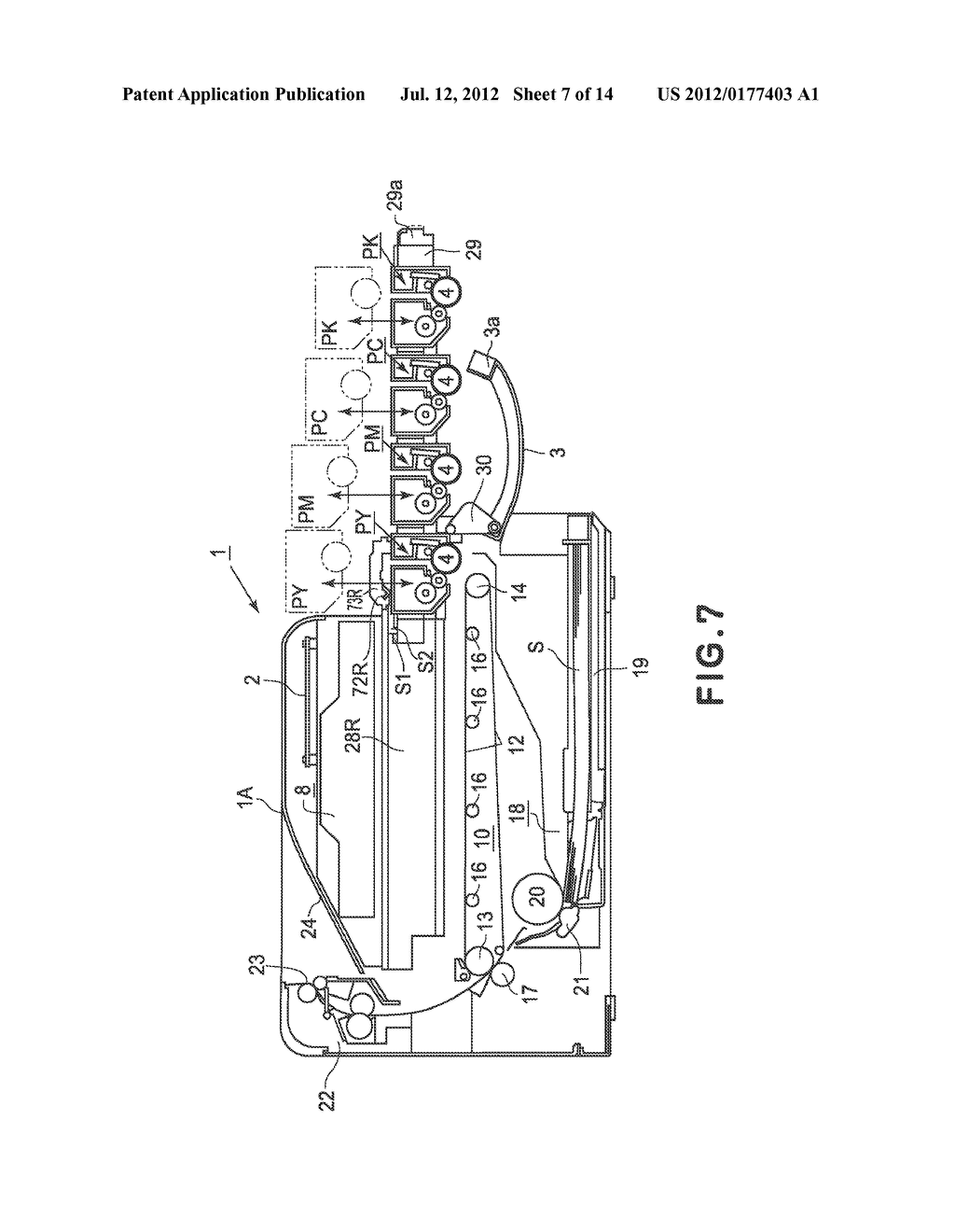 ELECTROPHOTOGRAPHIC IMAGE FORMING APPARATUS AND PROCESS CARTRIDGE - diagram, schematic, and image 08