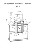 SYSTEM FOR FIXING ACCESSORIES ON FRAMES MADE OF METAL MATERIAL FOR DOORS,     WINDOWS, AND THE LIKE diagram and image