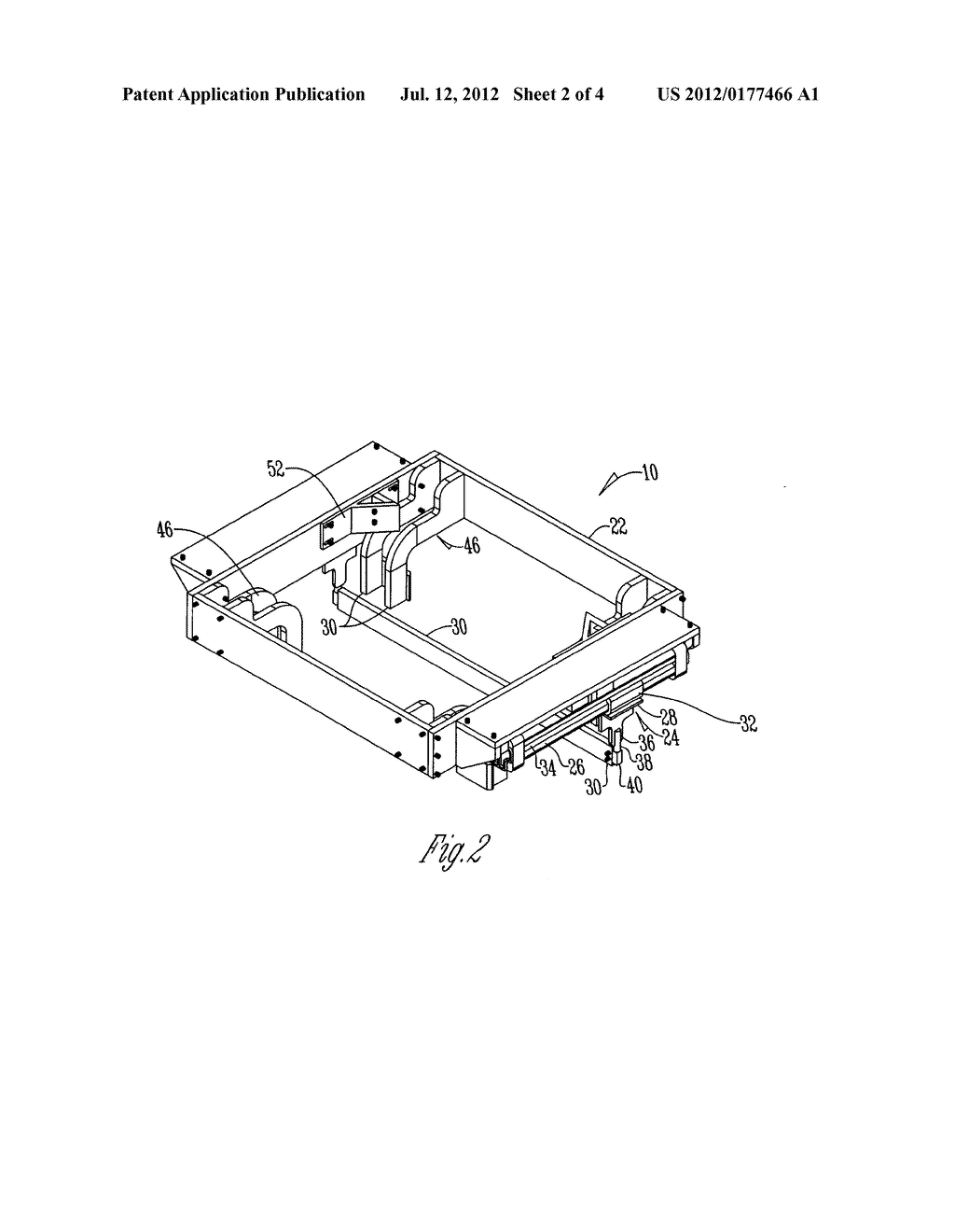 APPARATUS FOR LOADING PARTICULATE MATTER INTO A TRANSPORT CONTAINER - diagram, schematic, and image 03