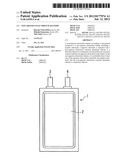 NON-AQUEOUS ELECTROLYTE BATTERY diagram and image