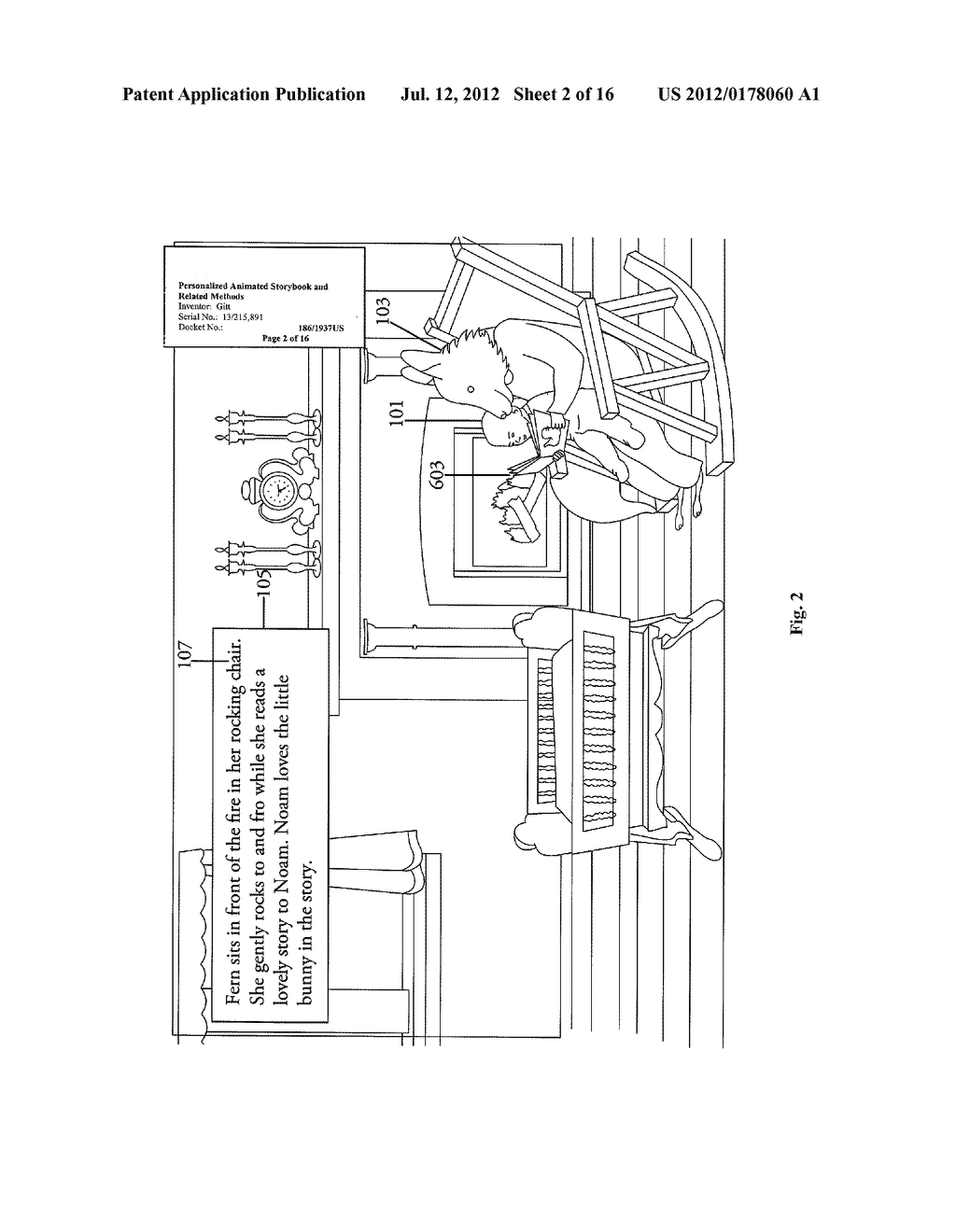 PERSONALIZED ANIMATED STORYBOOK AND RELATED METHODS - diagram, schematic, and image 03