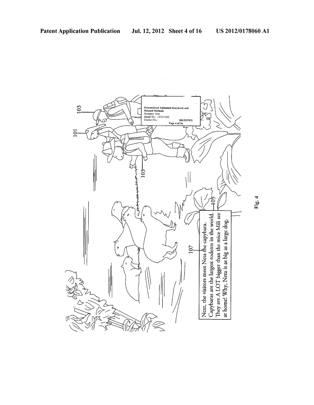 PERSONALIZED ANIMATED STORYBOOK AND RELATED METHODS - diagram, schematic, and image 05