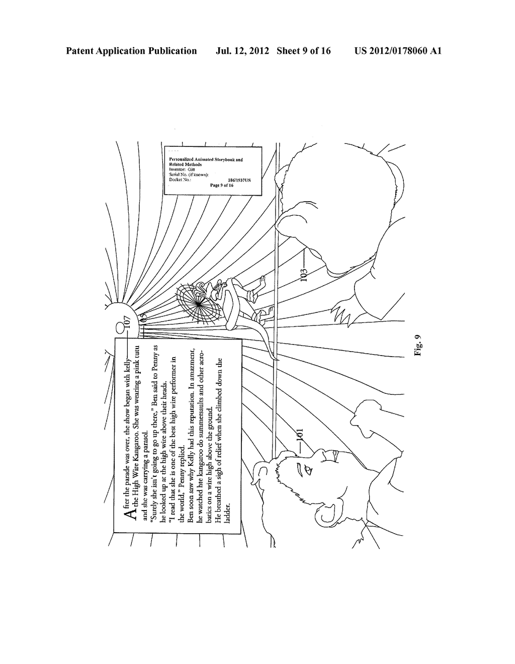 PERSONALIZED ANIMATED STORYBOOK AND RELATED METHODS - diagram, schematic, and image 10