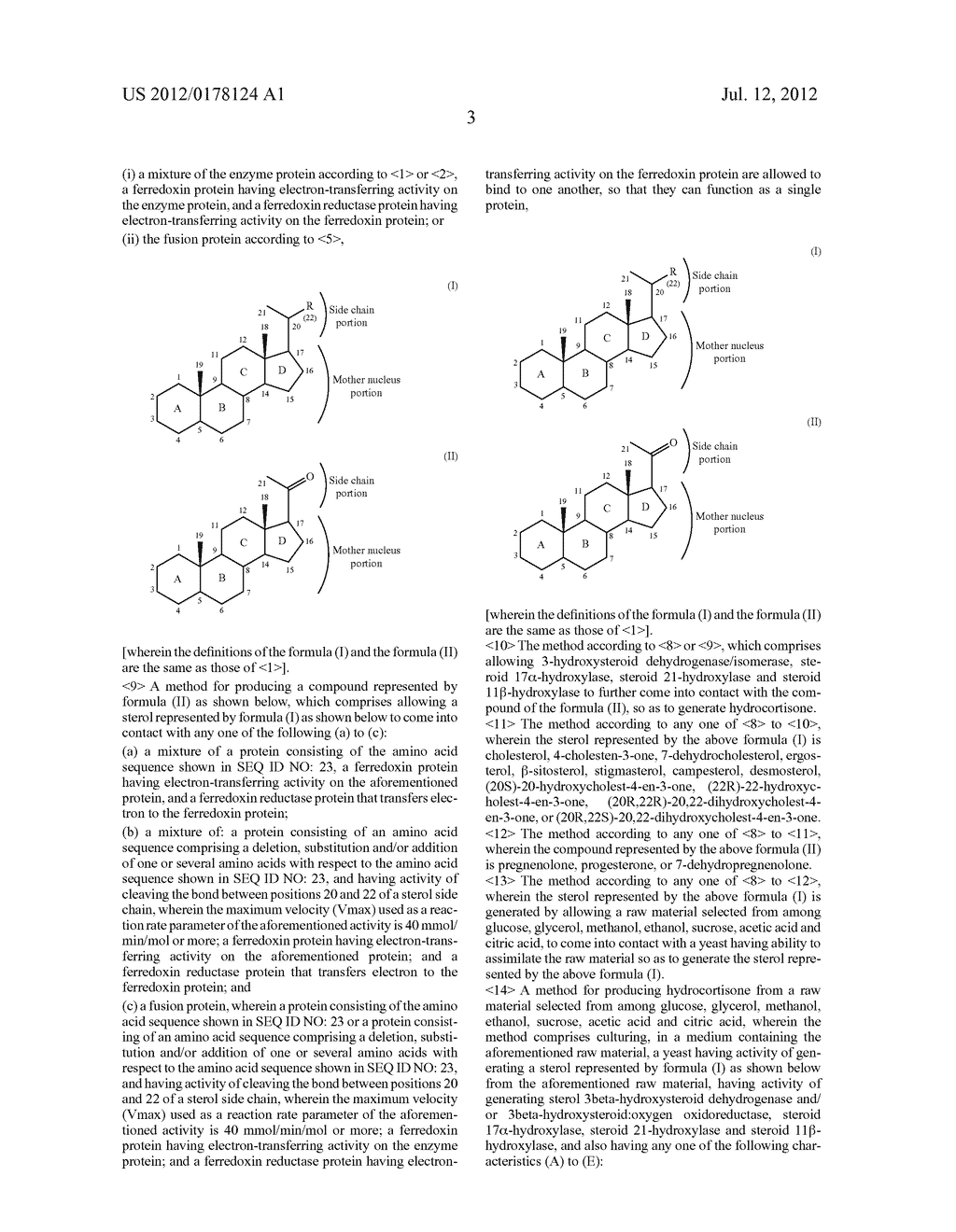 STEROL SIDE CHAIN-CLEAVING ENZYME PROTEIN AND USE THEREOF - diagram, schematic, and image 07