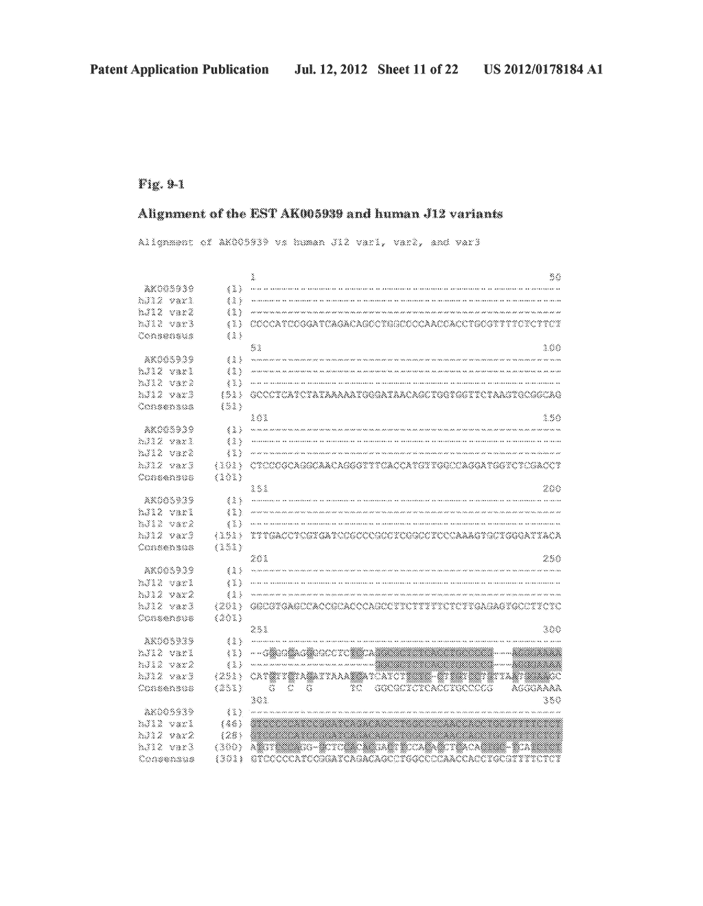 T CELL PROTEINS AND NUCLEOTIDES ENCODING THE SAME - diagram, schematic, and image 12