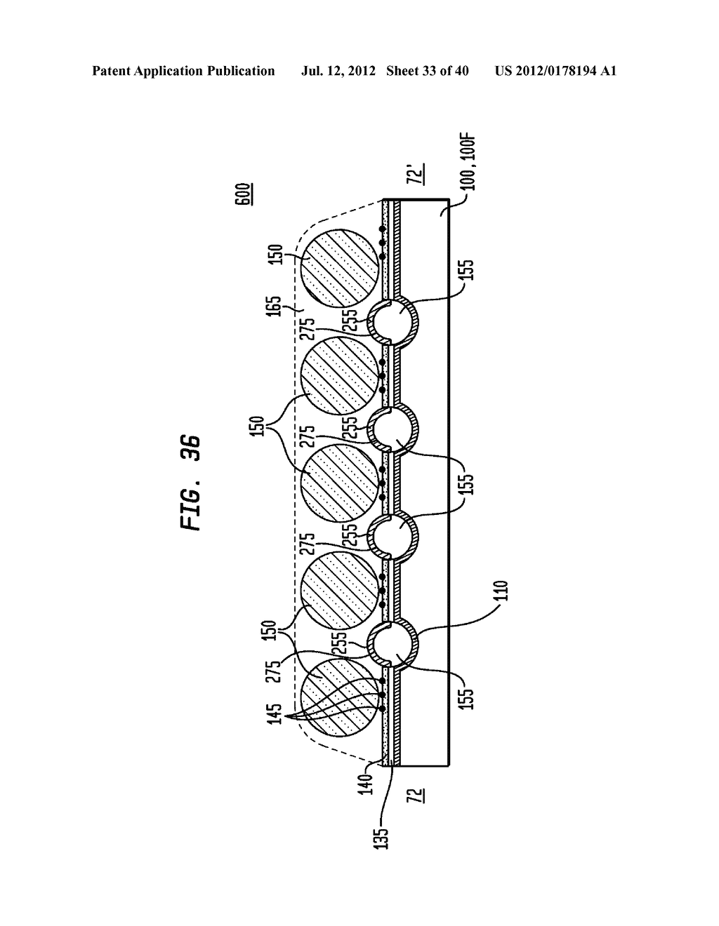 Method of Manufacturing a Light Emitting, Photovoltaic or Other Electronic     Apparatus and System - diagram, schematic, and image 34