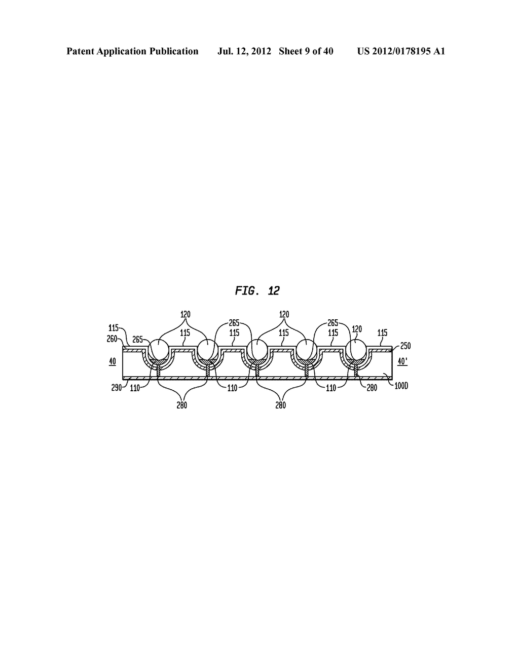Method of Manufacturing a Light Emitting, Photovoltaic or Other Electronic     Apparatus and System - diagram, schematic, and image 10