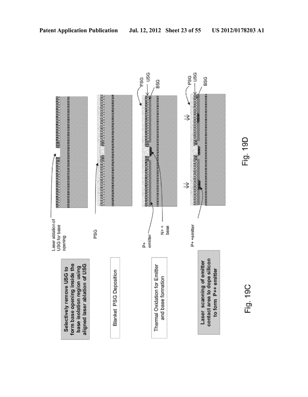 LASER ANNEALING FOR ALUMINUM DOPING AND FORMATION OF BACK-SURFACE FIELD IN     SOLAR CELL CONTACTS - diagram, schematic, and image 24