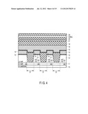 SEMICONDUCTOR MEMORY DEVICE WITH STACKED GATE INCLUDING CHARGE STORAGE     LAYER AND CONTROL GATE AND METHOD OF MANUFACTURING THE SAME diagram and image