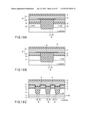 SEMICONDUCTOR MEMORY DEVICE WITH STACKED GATE INCLUDING CHARGE STORAGE     LAYER AND CONTROL GATE AND METHOD OF MANUFACTURING THE SAME diagram and image