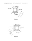 SEMICONDUCTOR MEMORY DEVICE WITH STACKED GATE INCLUDING CHARGE STORAGE     LAYER AND CONTROL GATE AND METHOD OF MANUFACTURING THE SAME diagram and image