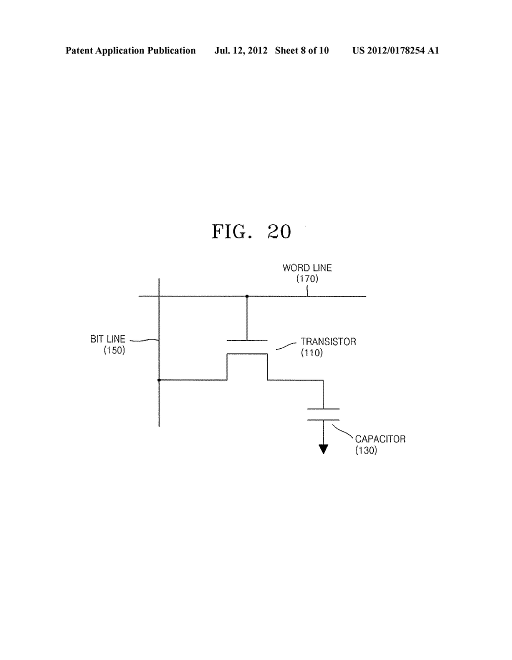 METHOD OF FABRICATING SEMICONDUCTOR DEVICE HAVING DIELECTRIC LAYER WITH     IMPROVED ELECTRICAL CHARACTERISTICS - diagram, schematic, and image 09