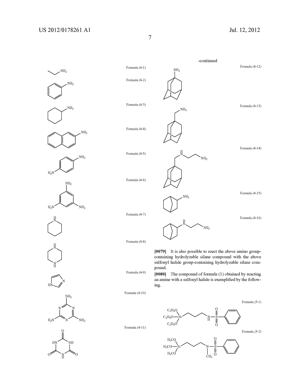SILICON-CONTAINING COMPOSITION HAVING SULFONAMIDE GROUP FOR FORMING RESIST     UNDERLAYER FILM - diagram, schematic, and image 08