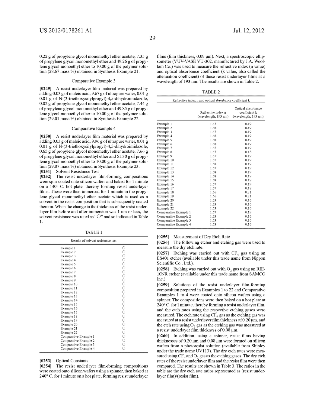 SILICON-CONTAINING COMPOSITION HAVING SULFONAMIDE GROUP FOR FORMING RESIST     UNDERLAYER FILM - diagram, schematic, and image 30