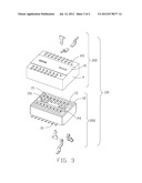 ELECTRICAL CONNECTOR WITH IMPROVED LOCKING MEMBER HAVING LATCH STRUCTURE     THEREOF diagram and image