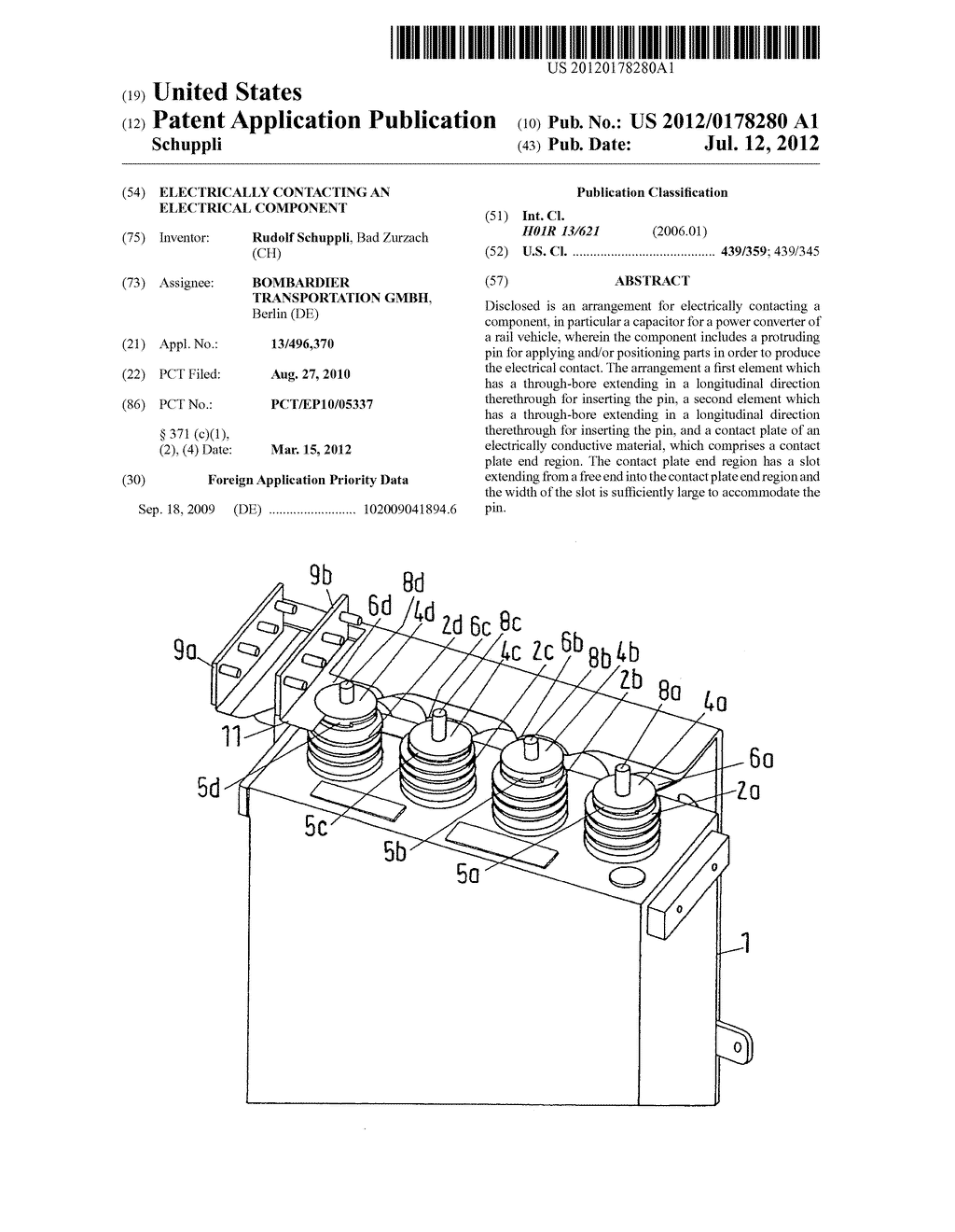 Electrically Contacting an Electrical Component - diagram, schematic, and image 01