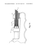 BULGE-TYPE COAXIAL CABLE CONNECTOR WITH PLASTIC SLEEVE diagram and image