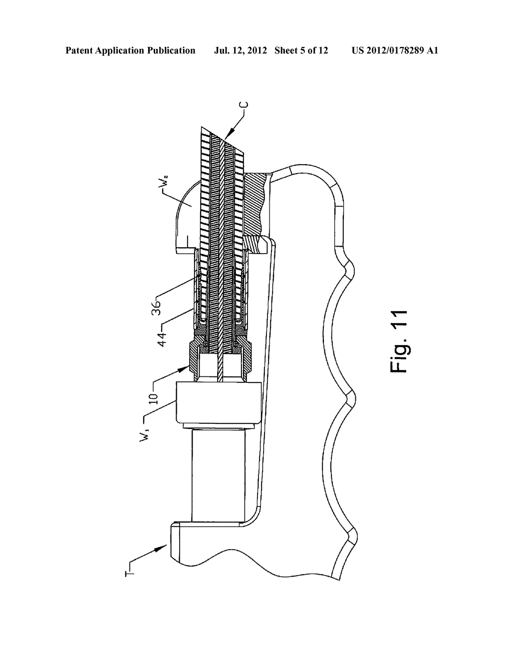 BULGE-TYPE COAXIAL CABLE CONNECTOR WITH PLASTIC SLEEVE - diagram, schematic, and image 06