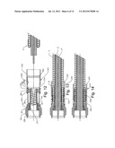 BULGE-TYPE COAXIAL CABLE CONNECTOR WITH PLASTIC SLEEVE diagram and image