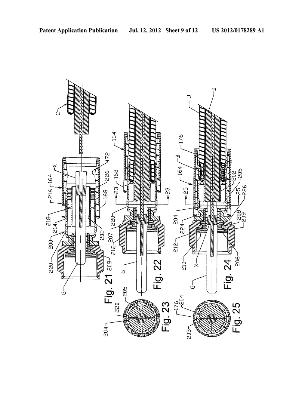 BULGE-TYPE COAXIAL CABLE CONNECTOR WITH PLASTIC SLEEVE - diagram, schematic, and image 10