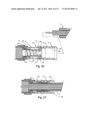 BULGE-TYPE COAXIAL CABLE CONNECTOR WITH PLASTIC SLEEVE diagram and image