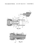 BULGE-TYPE COAXIAL CABLE CONNECTOR WITH PLASTIC SLEEVE diagram and image