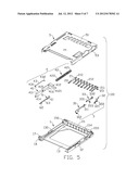 ELECTRICAL CARD CONNECTOR WITH REINFORCED CARD LOCKING diagram and image