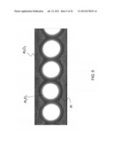 METHOD TO MANUFACTURE REDUCED MECHANICAL STRESS ELECTRODES AND MICROCAVITY     PLASMA DEVICE ARRAYS diagram and image