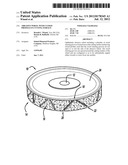 Abrasive wheel with closed profiles in cutting surface diagram and image