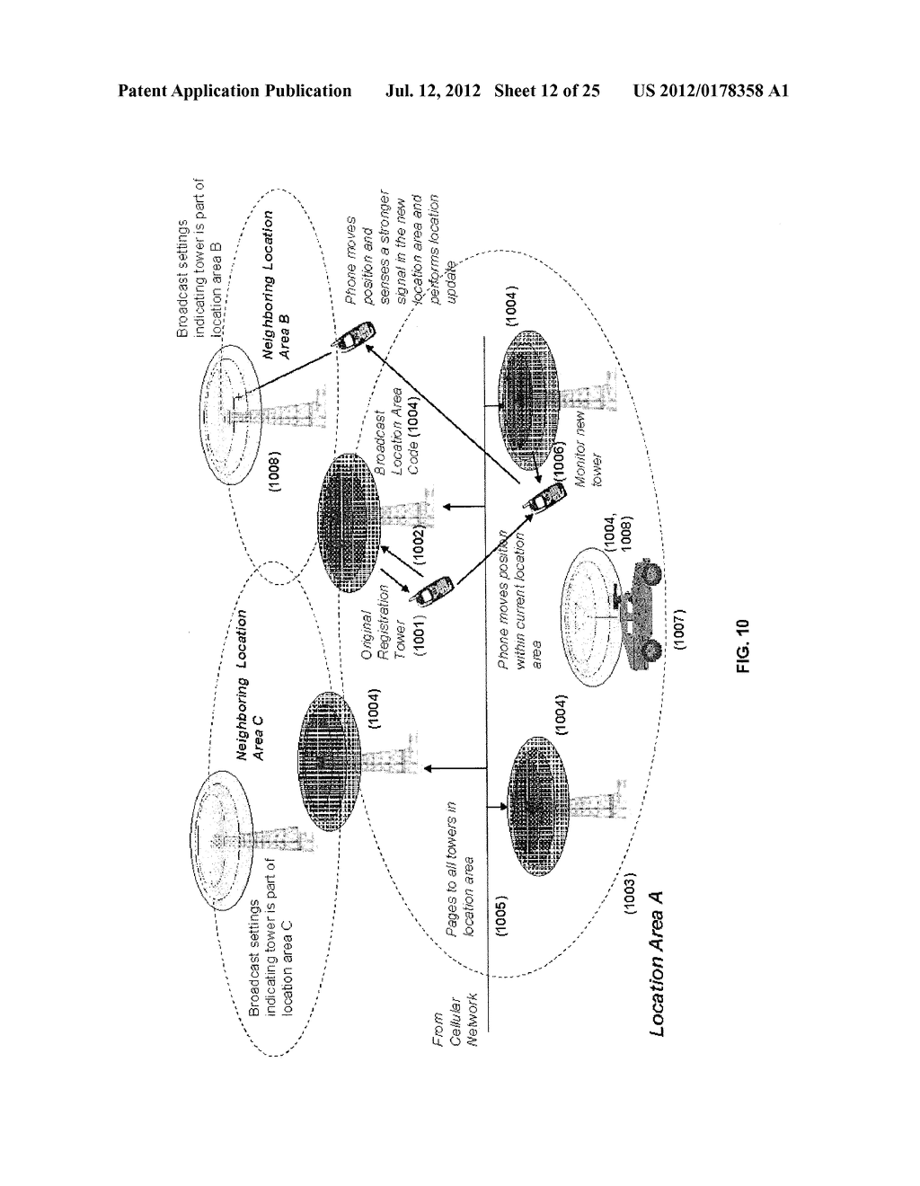 METHODS OF SUPPRESSING GSM WIRELESS DEVICE THREATS IN DYNAMIC OR WIDE AREA     STATIC ENVIRONMENTS USING MINIMAL POWER CONSUMPTION AND COLLATERAL     INTERFERENCE - diagram, schematic, and image 13