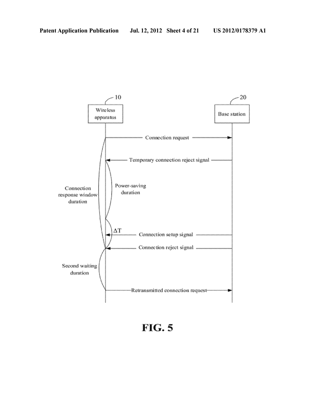 WIRELESS APPARATUS, BASE STATION, AND COMMUNICATION CONTROLLING METHOD     THEREOF - diagram, schematic, and image 05