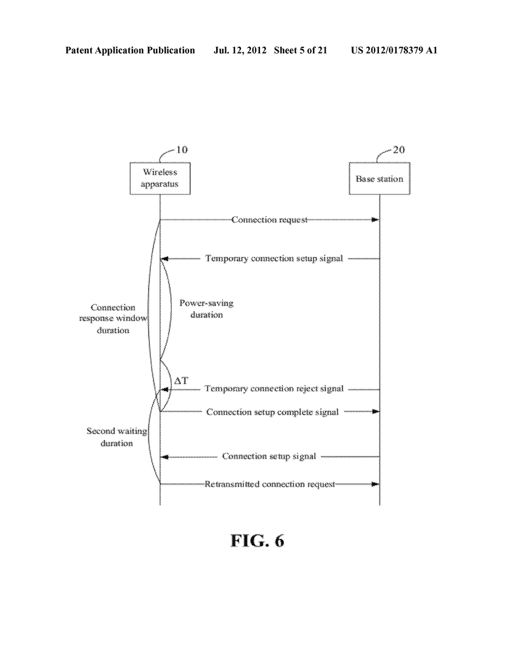 WIRELESS APPARATUS, BASE STATION, AND COMMUNICATION CONTROLLING METHOD     THEREOF - diagram, schematic, and image 06