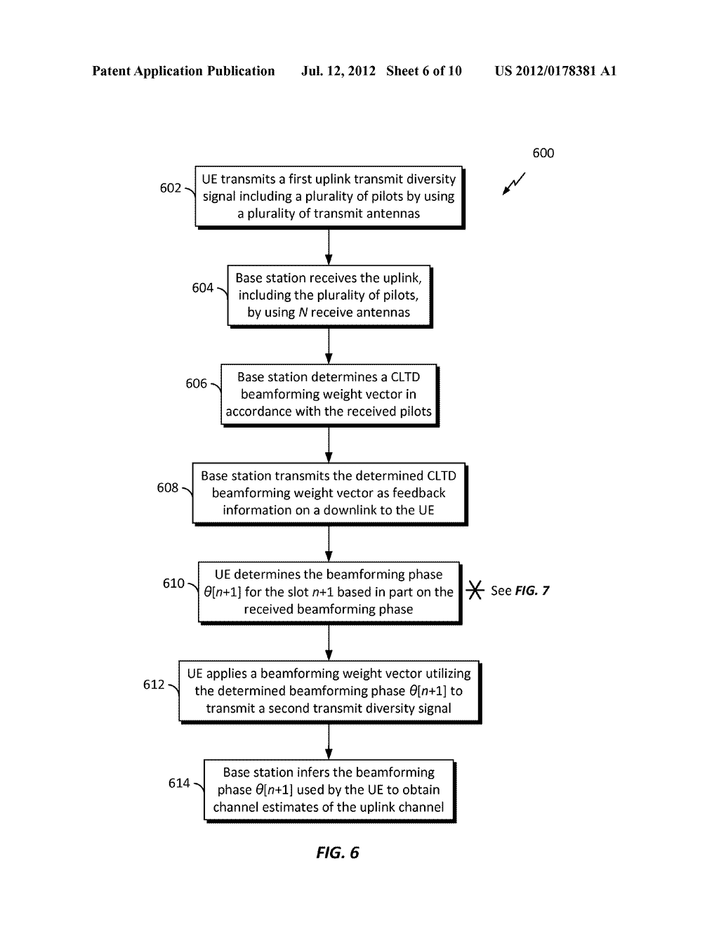 APPARATUS AND METHOD FOR UPLINK CLOSED LOOP TRANSMIT DIVERSITY - diagram, schematic, and image 07