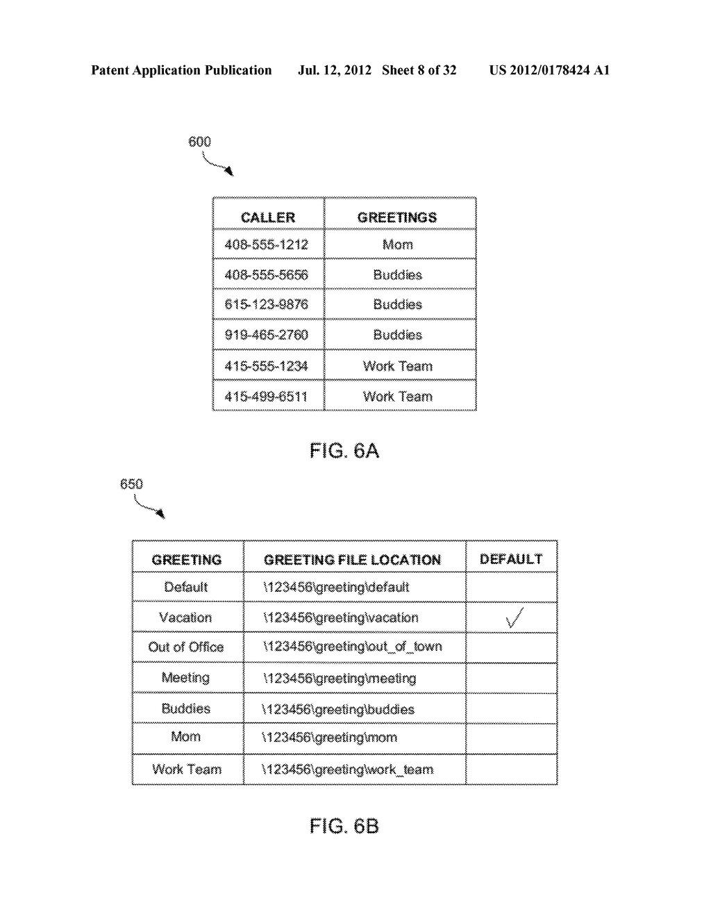 CREATION AND MANAGEMENT OF VOICEMAIL GREETINGS FOR MOBILE COMMUNICATION     DEVICES - diagram, schematic, and image 09