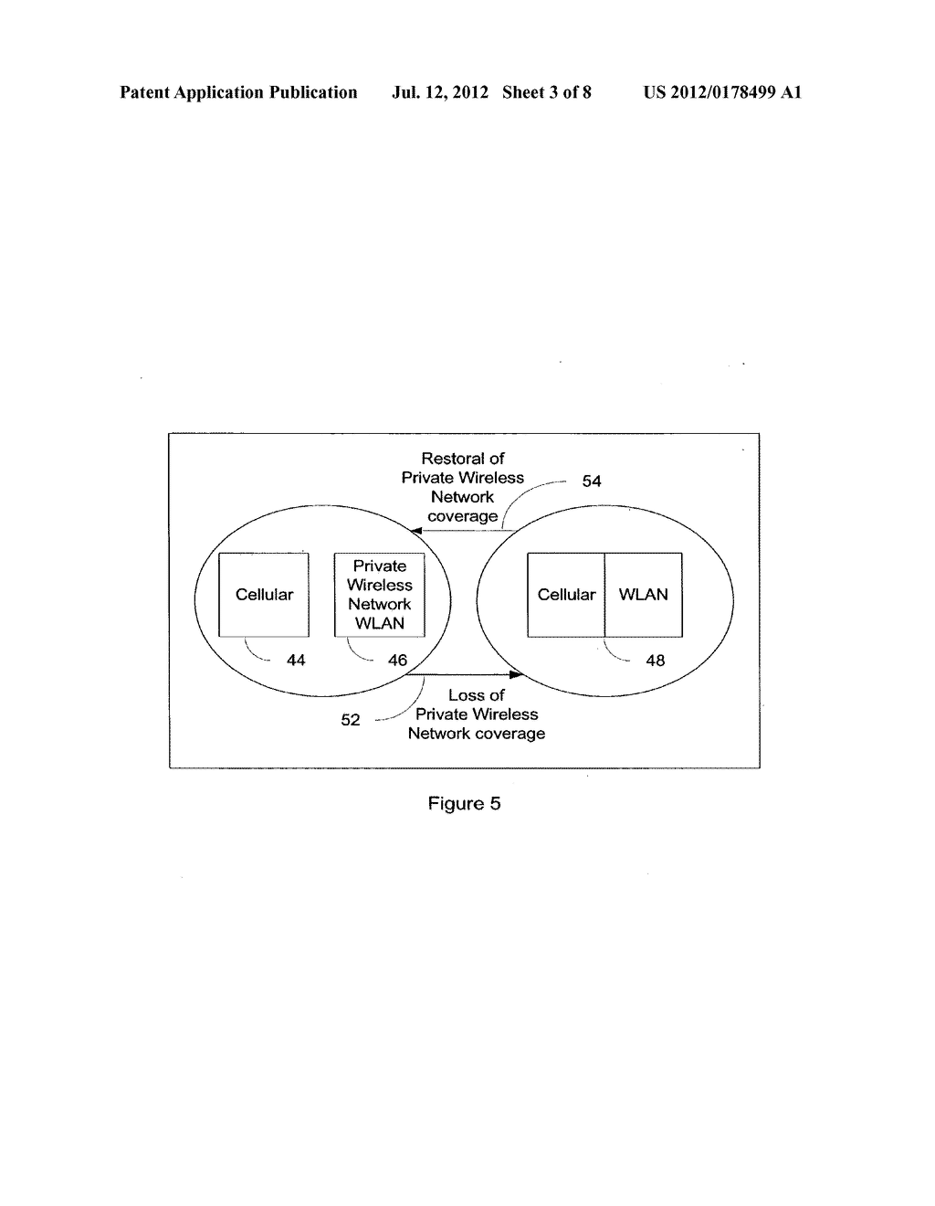 SYSTEM AND METHOD OF HANDSET CONFIGURATION BETWEEN CELLULAR AND PRIVATE     WIRELESS NETWORK MODES - diagram, schematic, and image 04