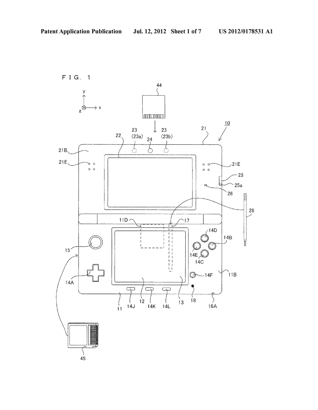 COMPUTER-READABLE STORAGE MEDIUM HAVING DISPLAY CONTROL PROGRAM STORED     THEREIN, DISPLAY CONTROL APPARATUS, DISPLAY CONTROL SYSTEM, AND DISPLAY     CONTROL METHOD - diagram, schematic, and image 02